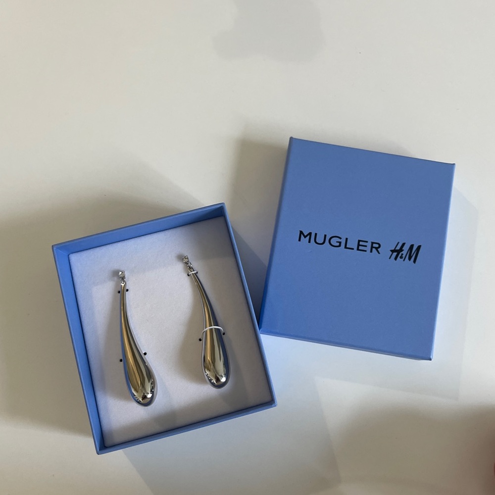 Teardrop Earrings Mugler H&M
